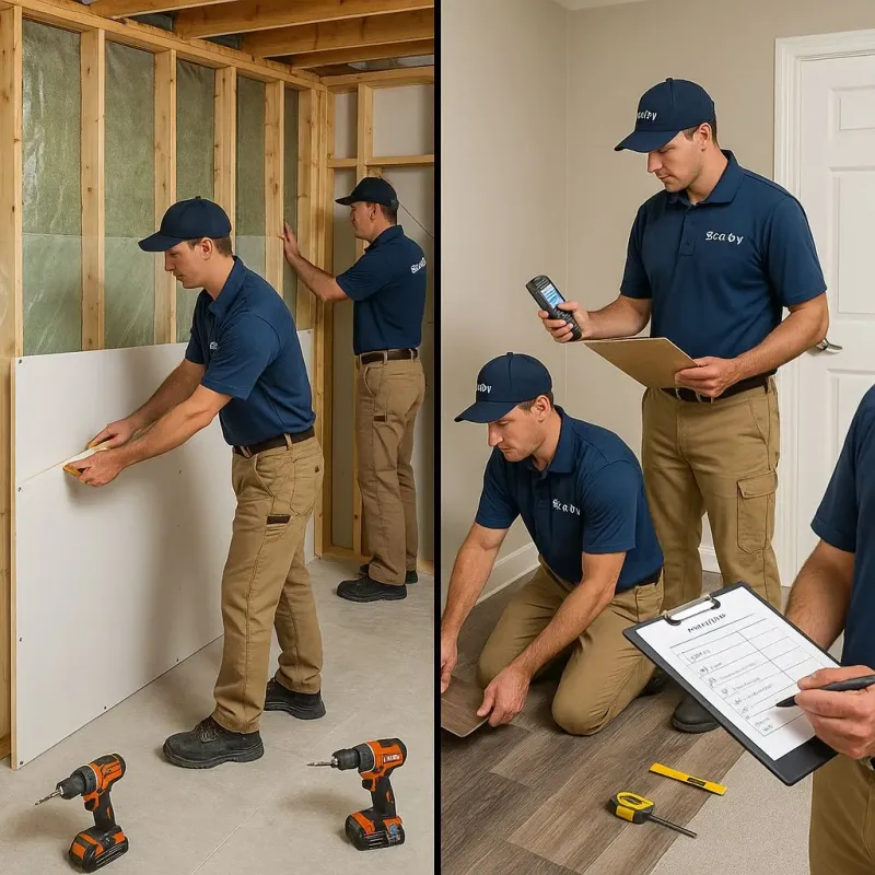 Repairs and Reconstruction process in Capitol Heights, MD